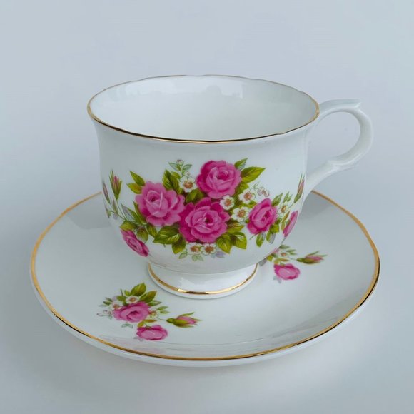 Vintage Sadler Fine Bone China Teacup and Saucer - Picture 2 of 9